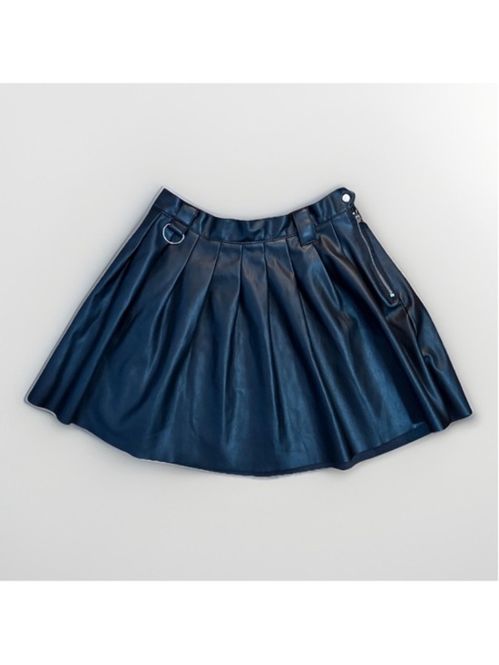 Streetwear Society Dresses & Skirts - Streetwear Society Faux Leather Pleated Mini Skirt - Medium